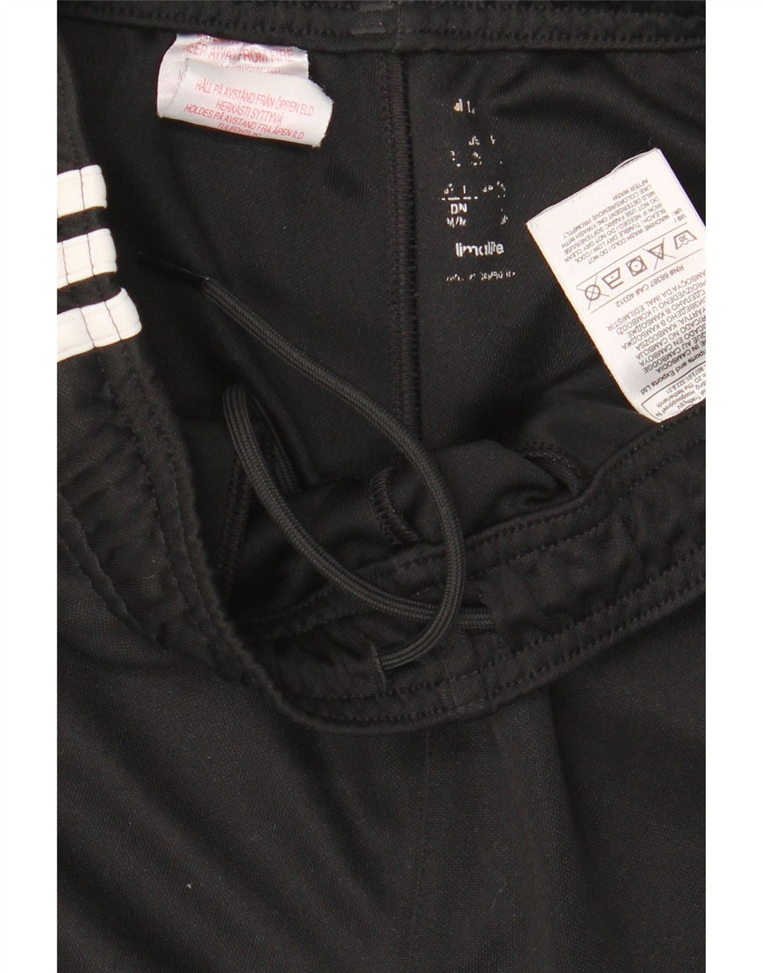 ADIDAS Mens Climalite Tracksuit Trousers Medium  Black Polyester