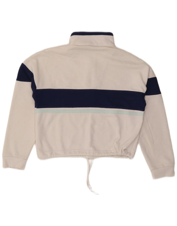 SERGIO TACCHINI Damska bluza oversize o kroju Crop UK 6 XS, biała