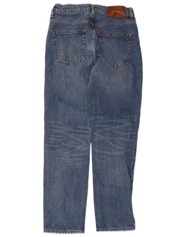 Damskie jeansy Zara w trudnej sytuacji, proste EU 36 XS W26 L27 niebieskie