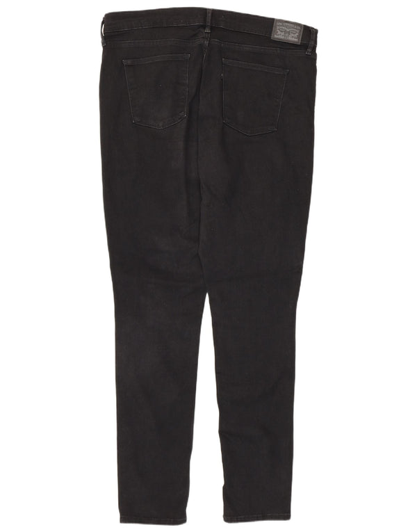 Damskie dżinsy Levi's 311 Shaping Skinny W34 L32 Czarna bawełna