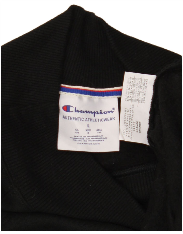 Damska bluza Champion UK 16, duża, czarna, poliester