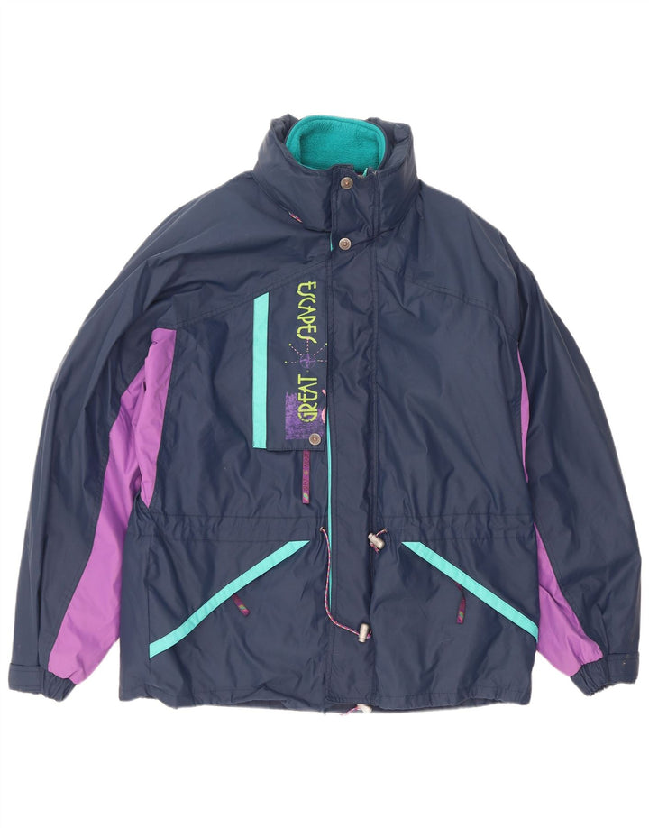 Męska kurtka narciarska Great Escapes Polartec Graphic IT 52 XL granatowa