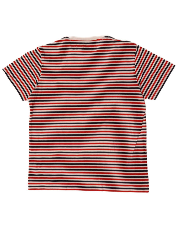 Męski T-shirt Levi's Top, duży, wielobarwny, bawełniany w paski