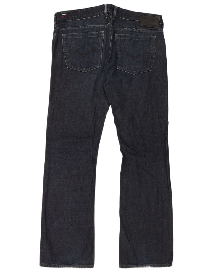 Diesel Męskie Bootcut Jeansy W36 L33 Granatowe Bawełniane