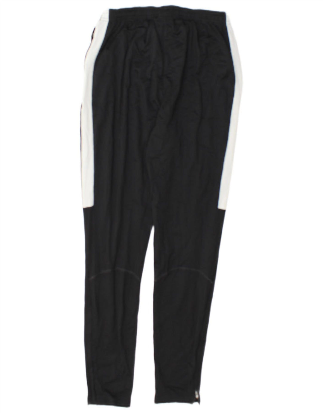 Męskie spodnie dresowe Nike Dri Fit, mały, czarny poliester z blokami kolorów