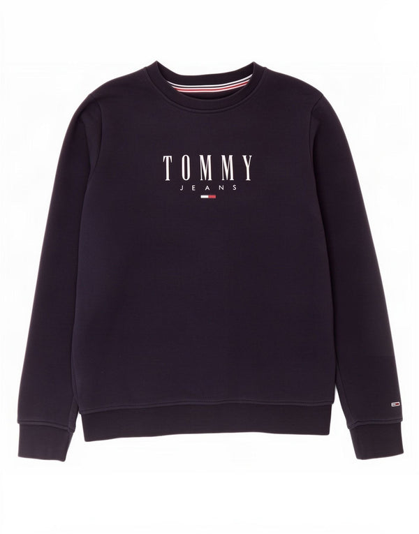Damska bluza z grafiką Tommy Hilfiger UK 14, średni granat