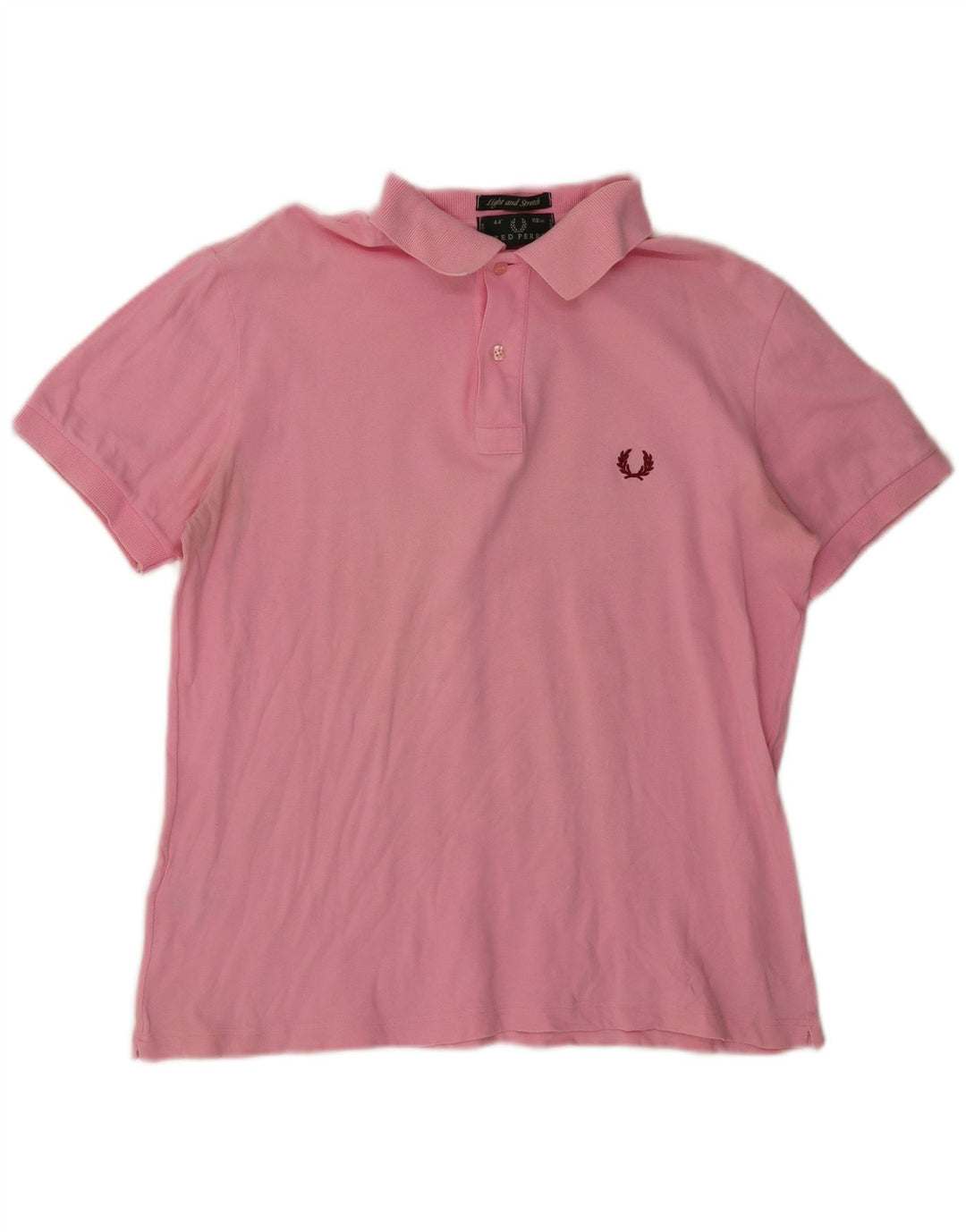 Męska koszulka polo Fred Perry, średnia, różowa, bawełniana