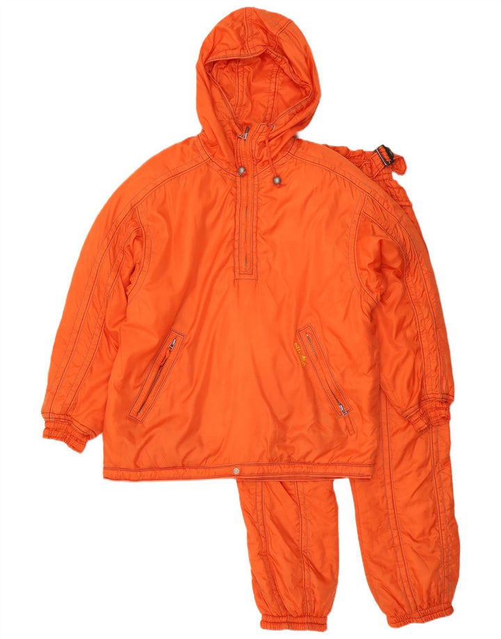 Ellesse Męski sweter z kapturem i pełnym dresem UK 34 XS Pomarańczowa zima