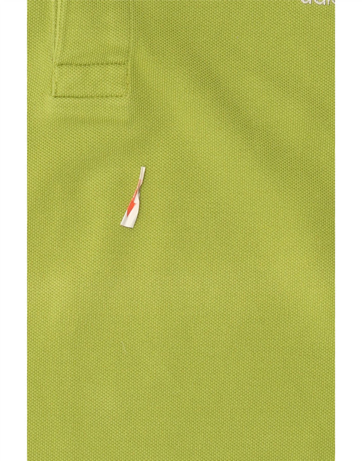 Męska koszulka polo Adidas XL, zielona bawełna