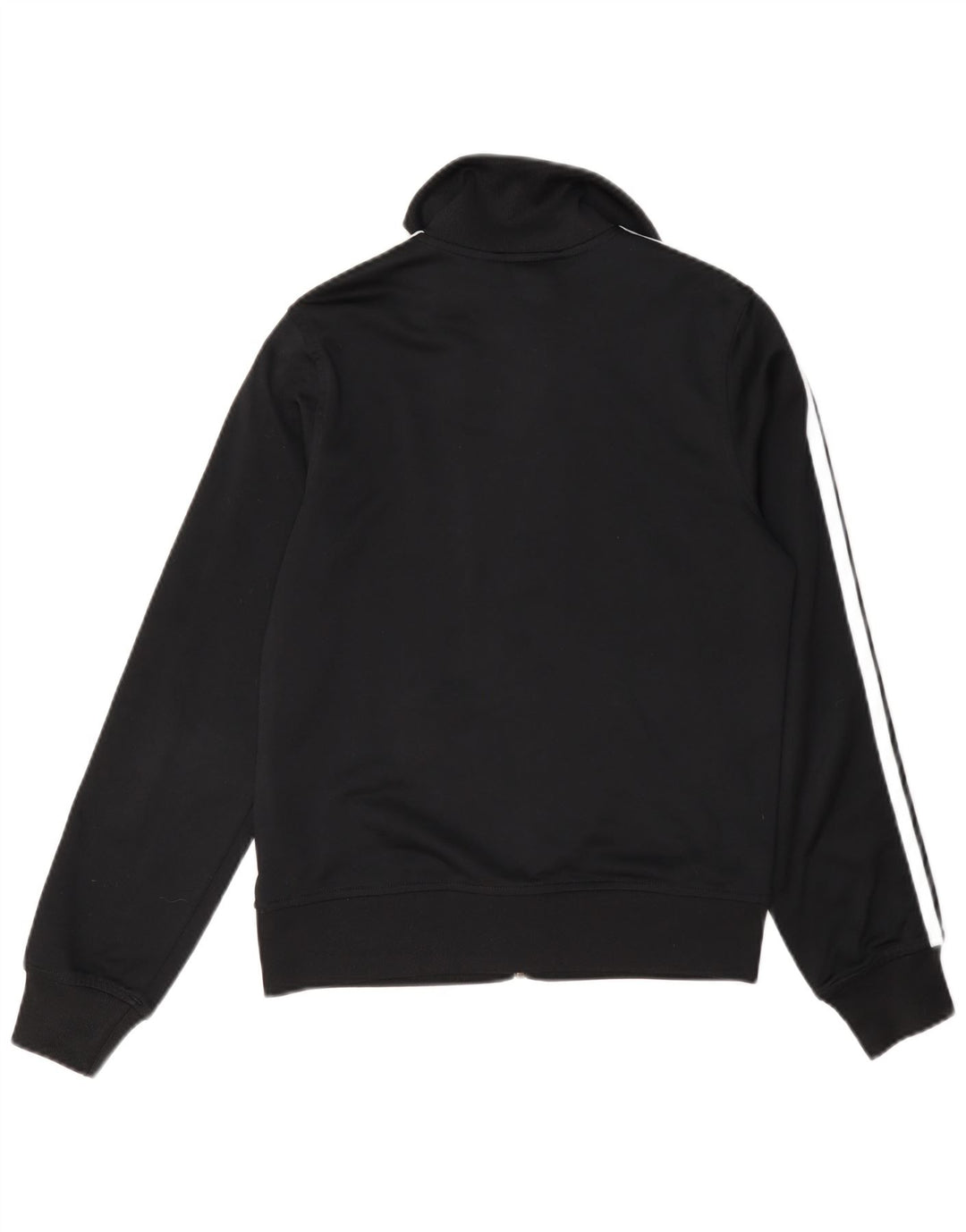 Damska kurtka dresowa Adidas UK 10, mała, czarna, poliestrowa