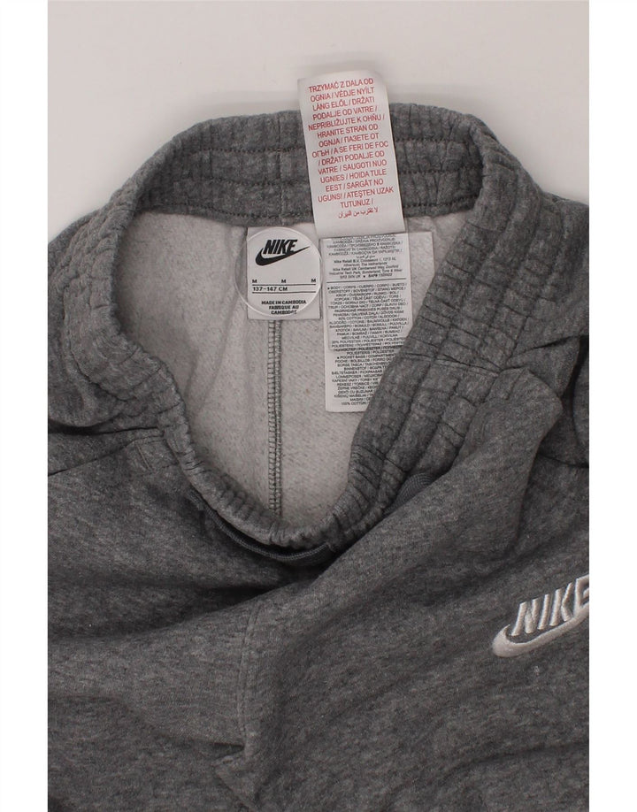 NIKE Boys Tracksuit Trousers Joggers 10-11 Years Medium  Grey Cotton Vintage Nike and Second-Hand Nike from Messina Hembry 