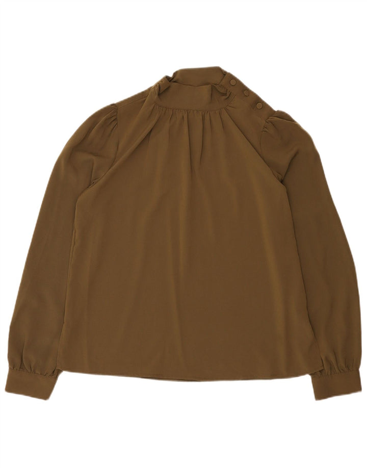 Damska bluzka o swobodnym kroju French Connection Top UK 10, mały, khaki, poliester