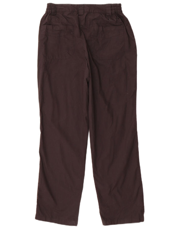 Spodnie damskie Mountain Warehouse Straight Chino UK 10 Small W28 L28 Brązowe