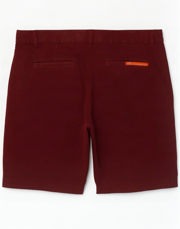 Męskie spodenki chino Superdry 2XL W42 Bordowa bawełna