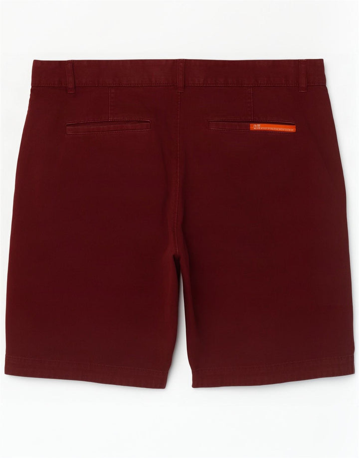 Męskie spodenki chino Superdry 2XL W42 Bordowa bawełna