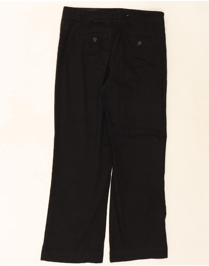 LEE Womens Bootcut Suit Trousers US 10 Large W32 L29 Black Cotton Vintage Lee and Second-Hand Lee from Messina Hembry 