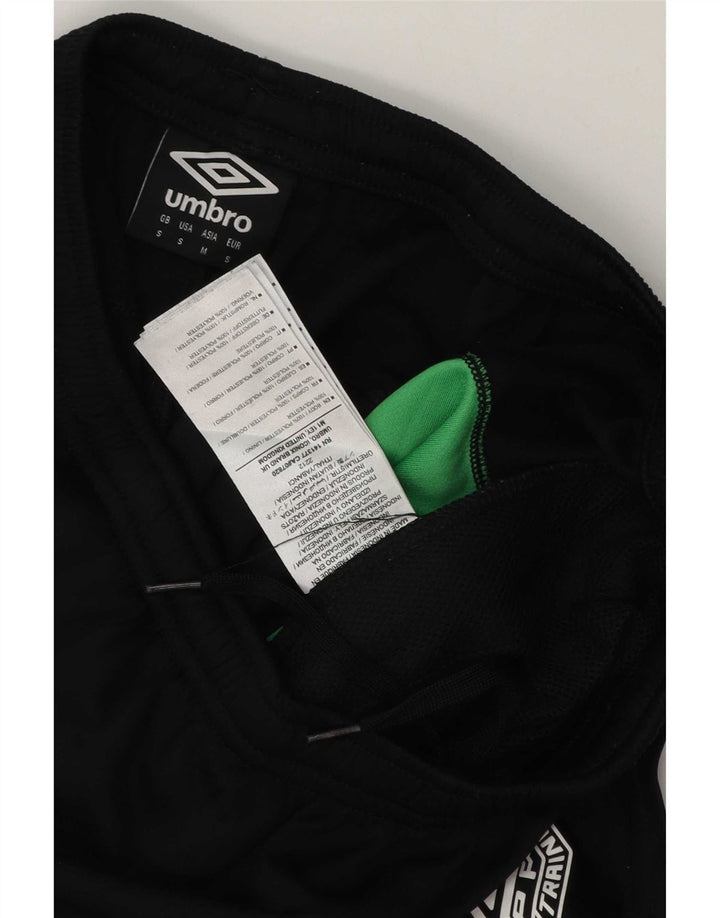 Męskie spodenki sportowe Umbro Ireland, mały, czarny, poliestrowy blok kolorów