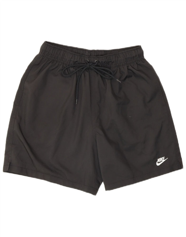 Męskie spodenki sportowe Nike, małe, czarne, poliestrowe