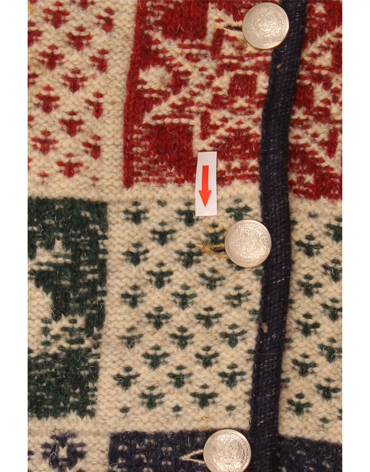 Sweter damski Giesswein EU 42, duży, wielokolorowy, geometryczny