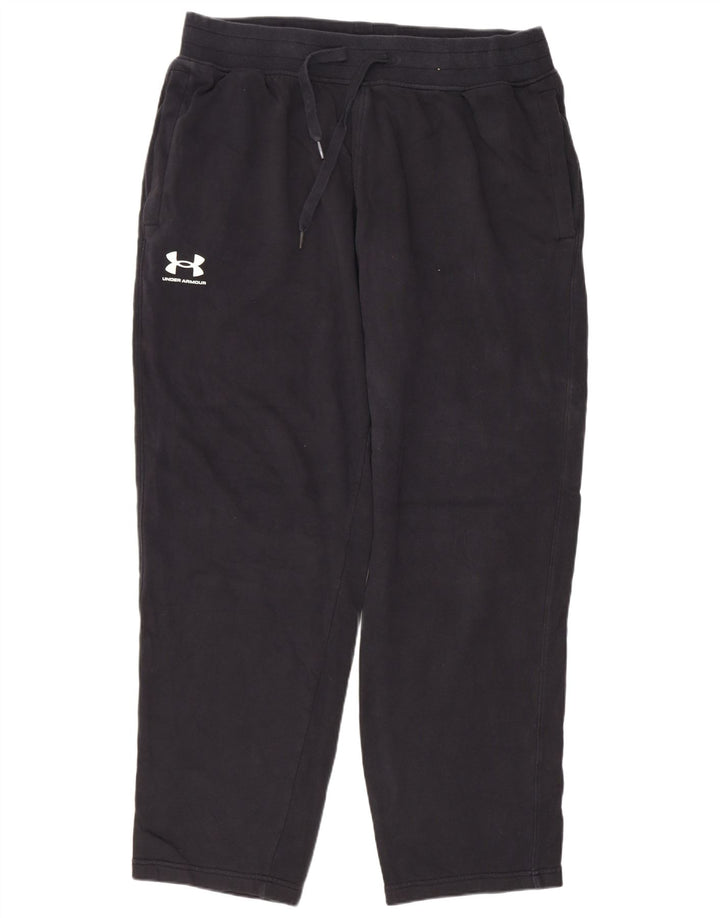 Męskie spodnie dresowe UNDER ARMOUR Cold Gear XL, granatowe