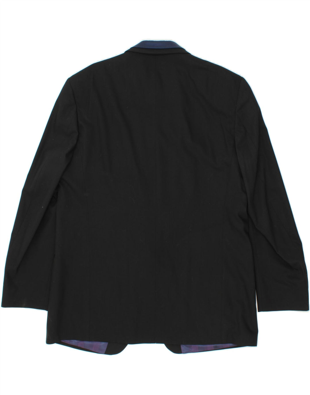 WILVORST Mens 1 Button Blazer Jacket UK 42 XL Black Viscose Vintage Wilvorst and Second-Hand Wilvorst from Messina Hembry 