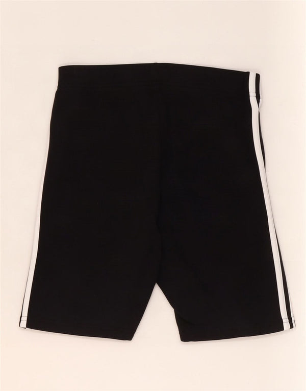 Damskie spodenki sportowe Adidas UK 12/14 Średnia czarna bawełna