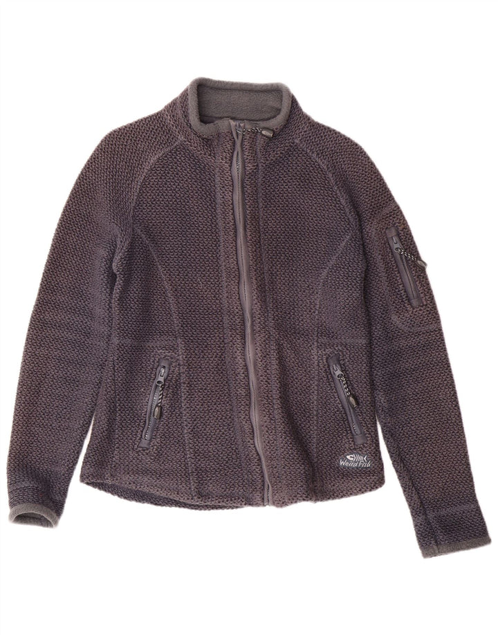 Damska kurtka dresowa WEIRD FISH UK 10, mała, granatowa, bawełniana