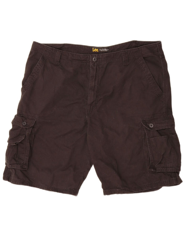 Męskie spodenki cargo Lee W42 2XL, czarne, bawełniane