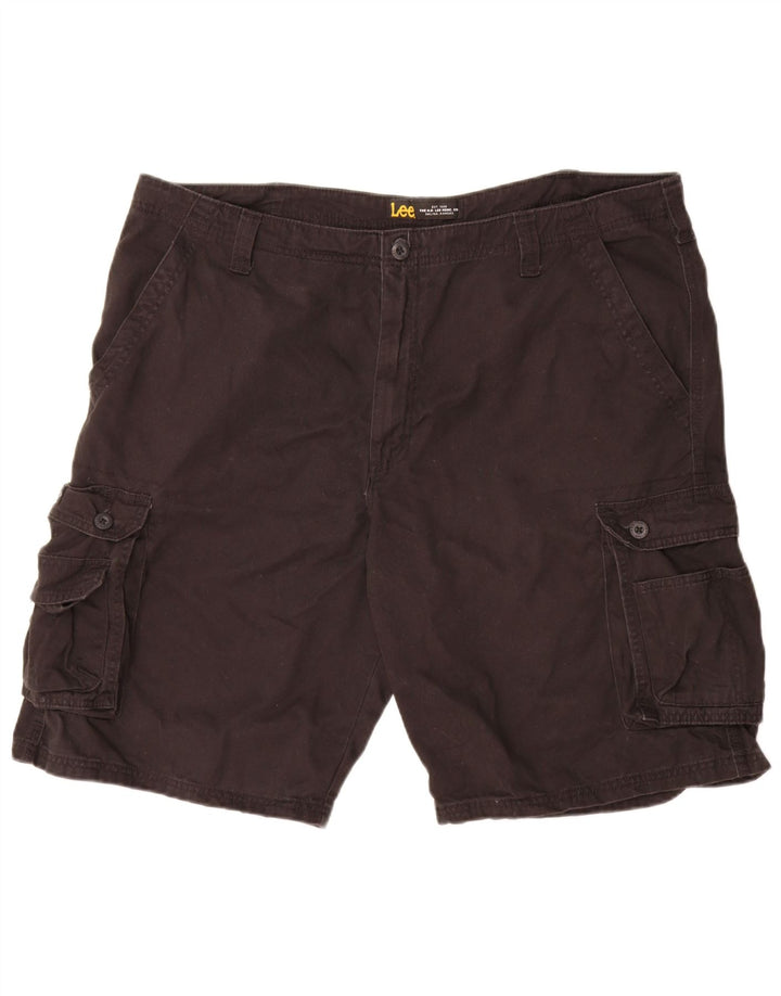 Męskie spodenki cargo Lee W42 2XL, czarne, bawełniane