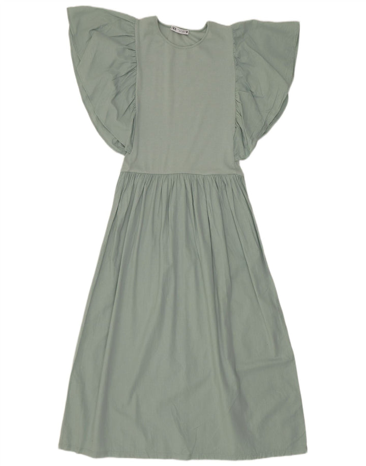 Sukienka damska Zara Batwing Maxi UK 12, średnia zieleń