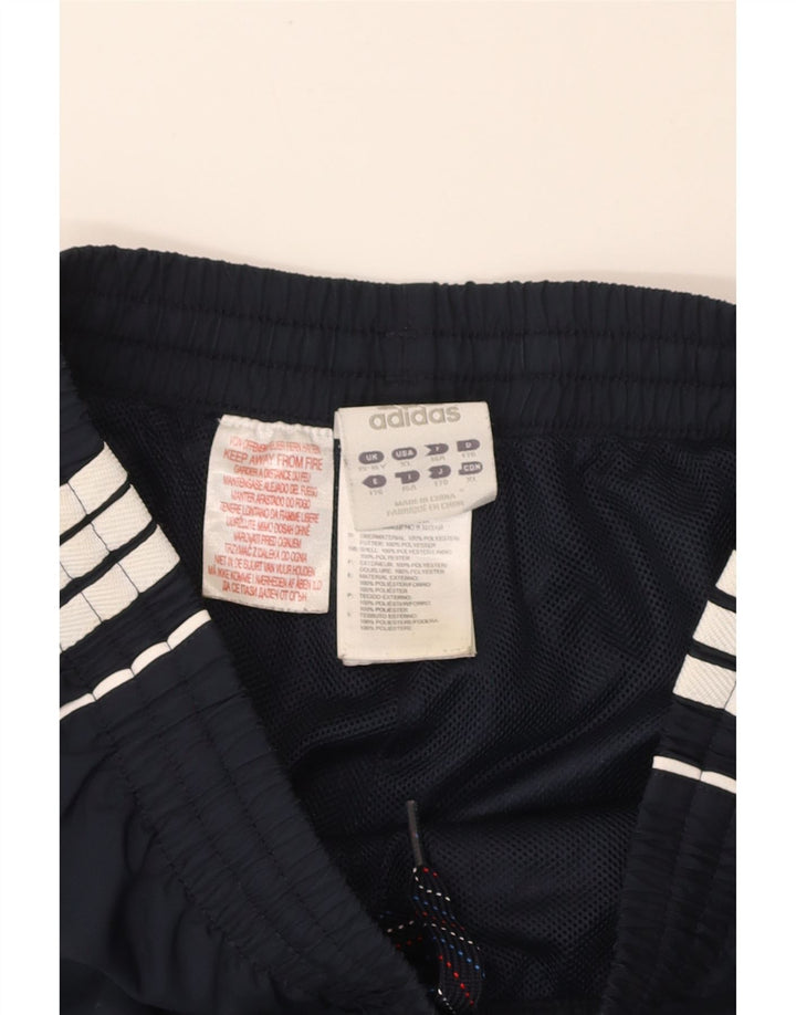 ADIDAS Boys Graphic Sport Shorts 15-16 Years  Navy Blue Polyester