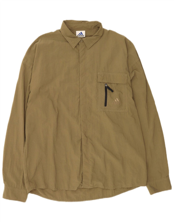Koszula męska Adidas 2XL w kolorze khaki