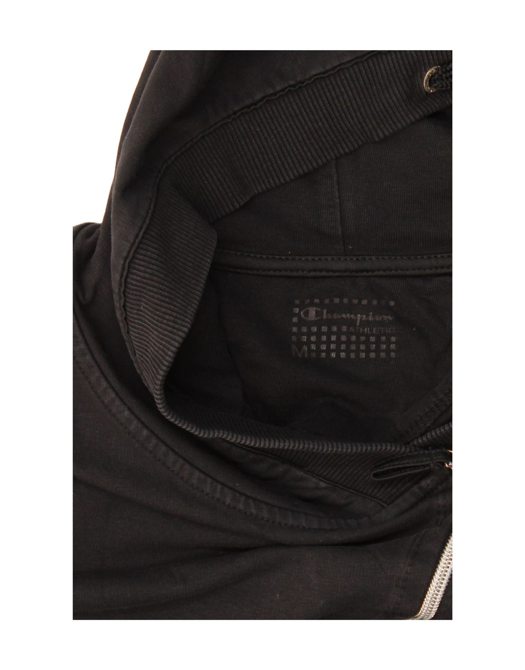 Damski sweter z kapturem i zamkiem CHAMPION UK 12, średni czarny