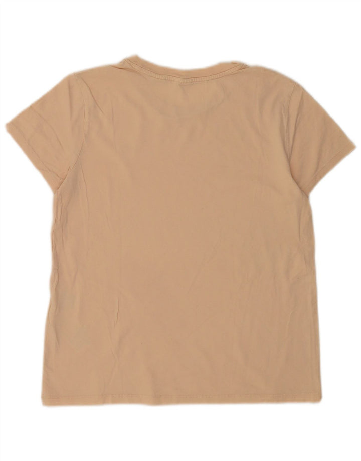 T-shirt męski Levi's Top, mały, beżowy, bawełniany