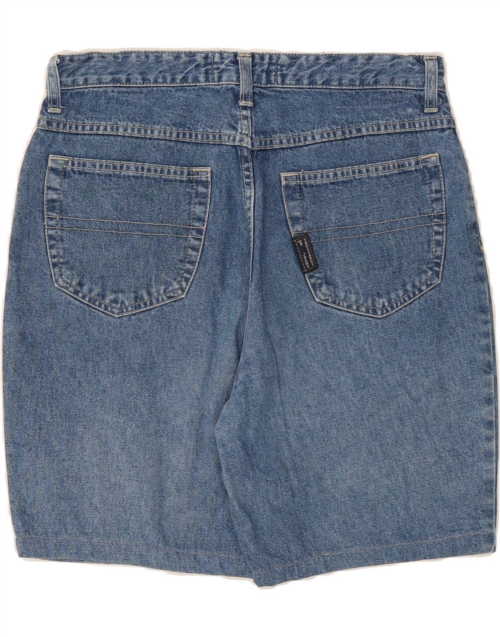 TRUSSARDI Womens Denim Shorts W33 Large  Blue Cotton Vintage Trussardi and Second-Hand Trussardi from Messina Hembry 