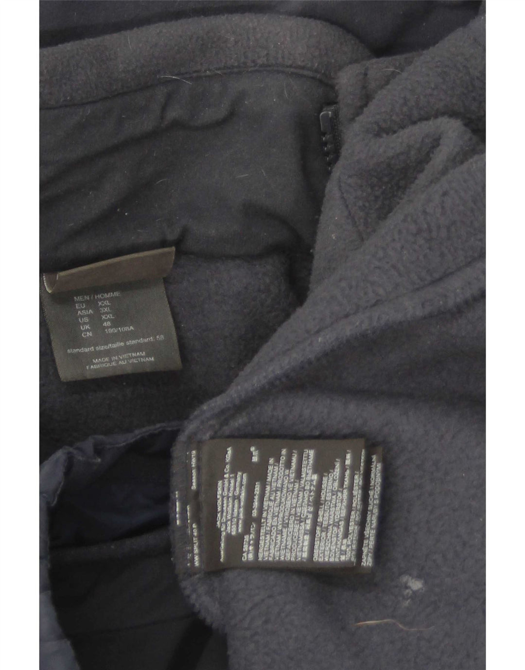 Męska kurtka wiatrówka Jack Wolfskin UK 48 2XL Granatowy poliester
