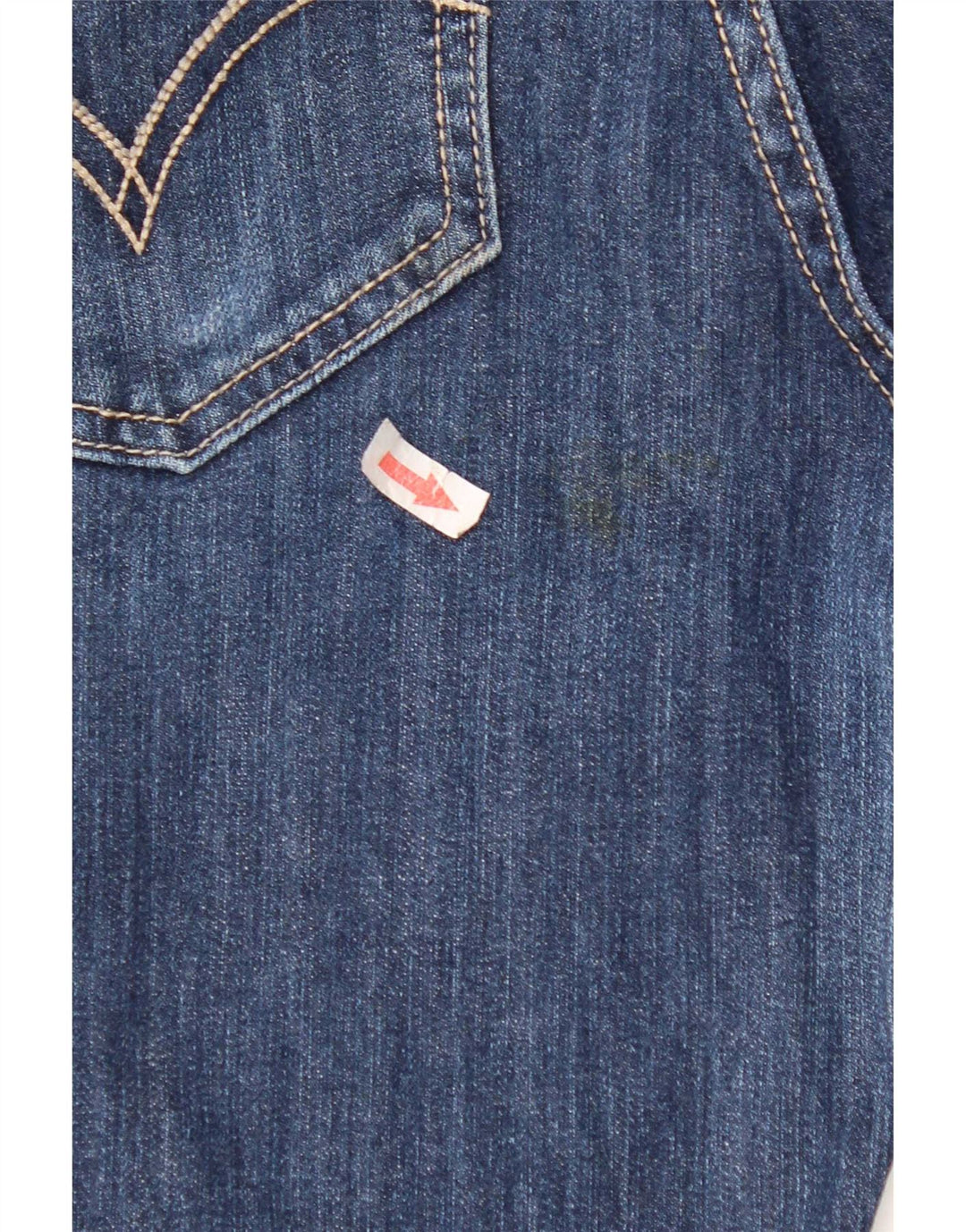 Damskie jeansy Levi's 524 Straight W29 L32 Niebieskie bawełniane