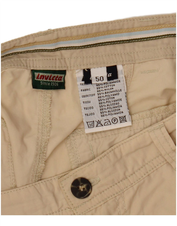 Męskie spodenki chino Invicta IT 50 Large W32 beżowa bawełna