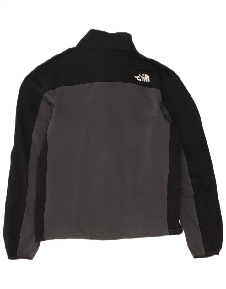 Męska kurtka dresowa THE NORTH FACE, poliester w kolorze średnioszarym