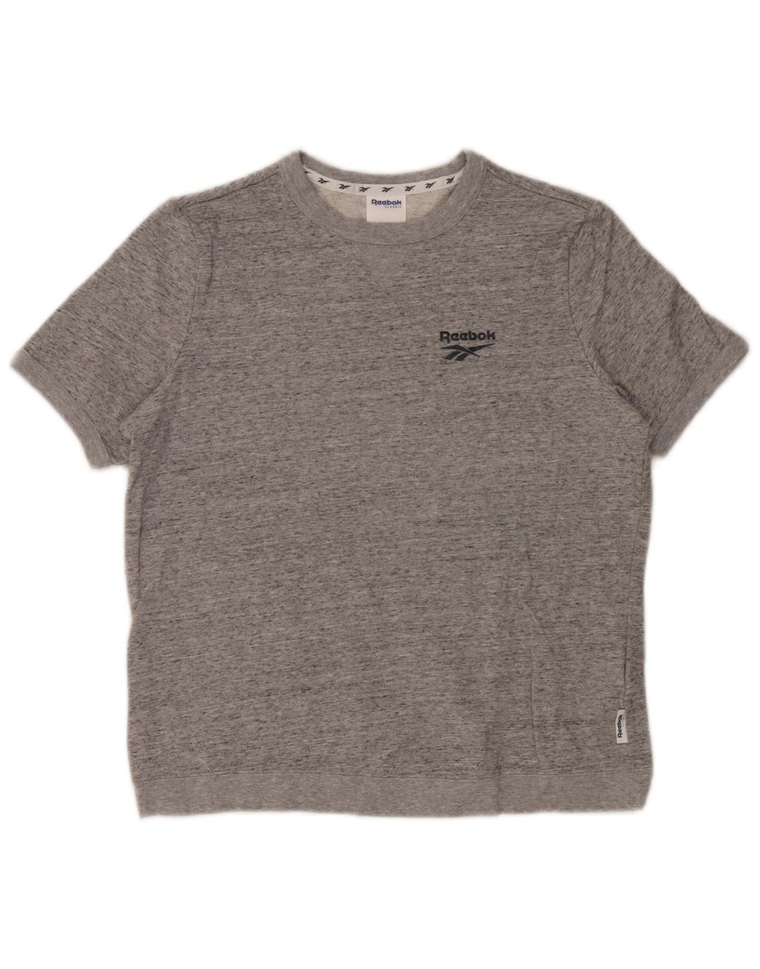 Damska koszulka oversize Reebok Top UK 8/10 Small Grey Flecked