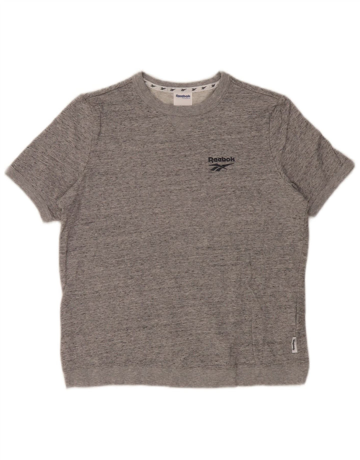 Damska koszulka oversize Reebok Top UK 8/10 Small Grey Flecked
