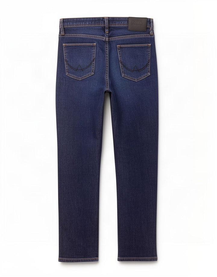 Damskie jeansy Superdry Corpporal W28 L28 granatowe