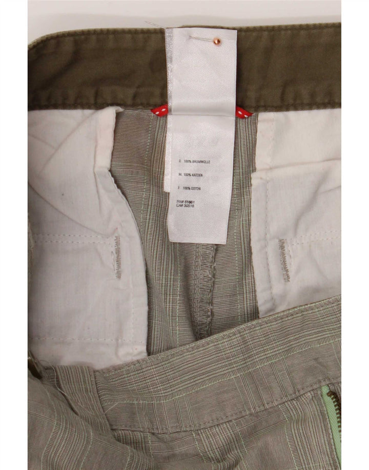 Damskie spodenki Chino The North Face o regularnym kroju US 4 Small W30 w zieloną kratkę