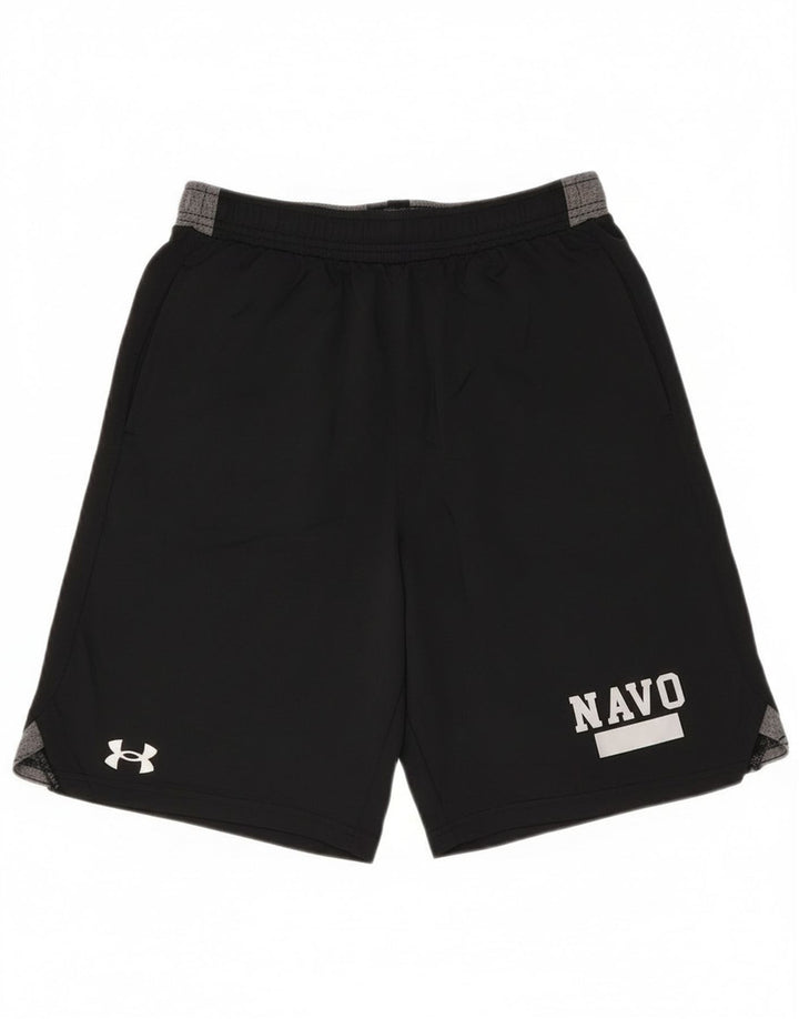 Męskie spodenki sportowe Under Armour z grafiką, mały czarny poliester z blokami kolorów