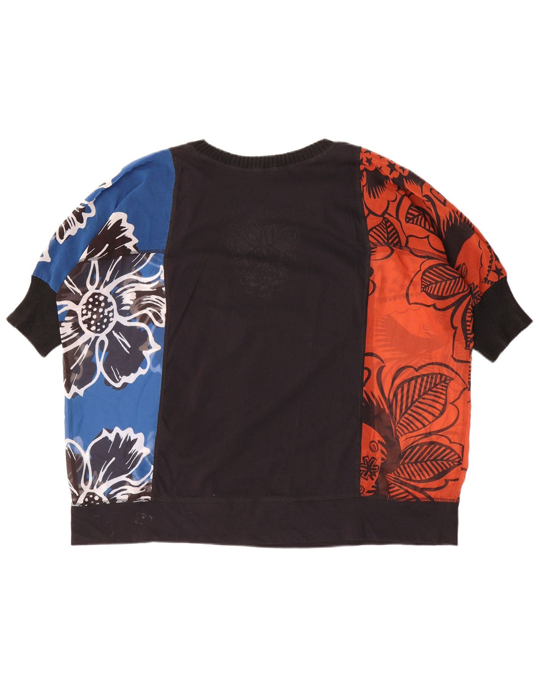 Damska bluza z krótkim rękawem Desigual UK 18 XL, wielokolorowa