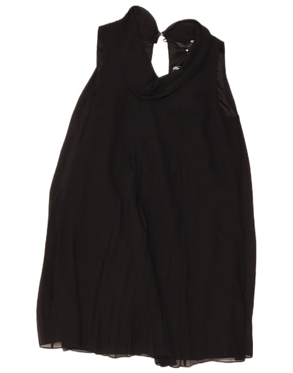 Damska sukienka o linii A bez rękawów Coast UK 12, średni czarny poliester