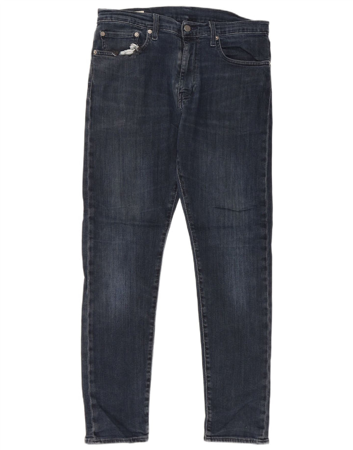 Męskie jeansy obcisłe LEVI'S W32 L32 Niebieskie bawełniane