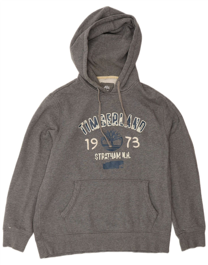 Męski sweter z kapturem Timberland, średnioszary