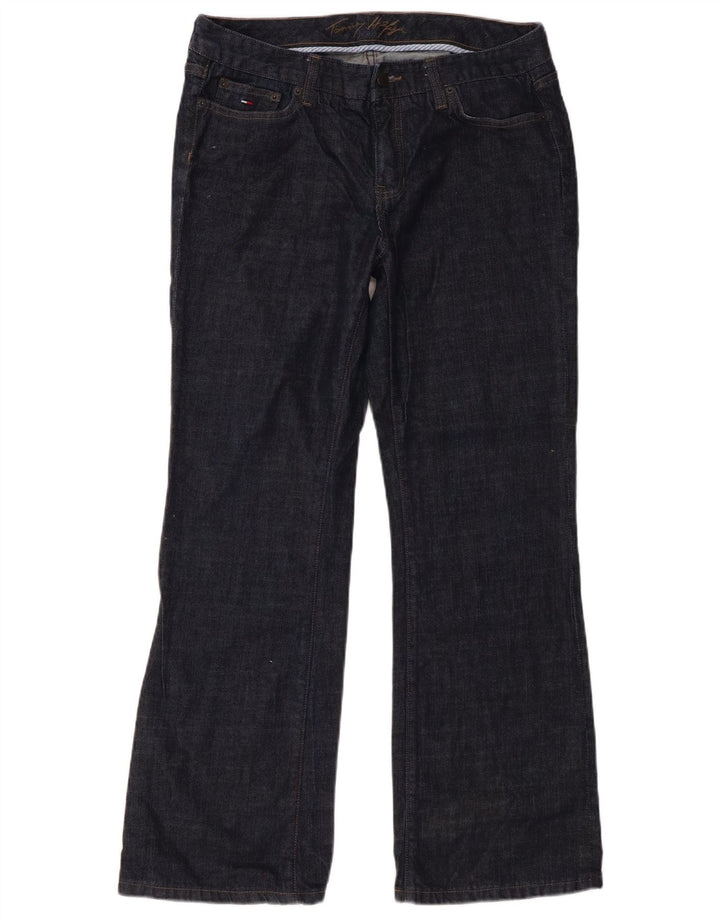 Damskie jeansy Bootcut Tommy Hilfiger US 10 Large W31 L30 Granatowa bawełna