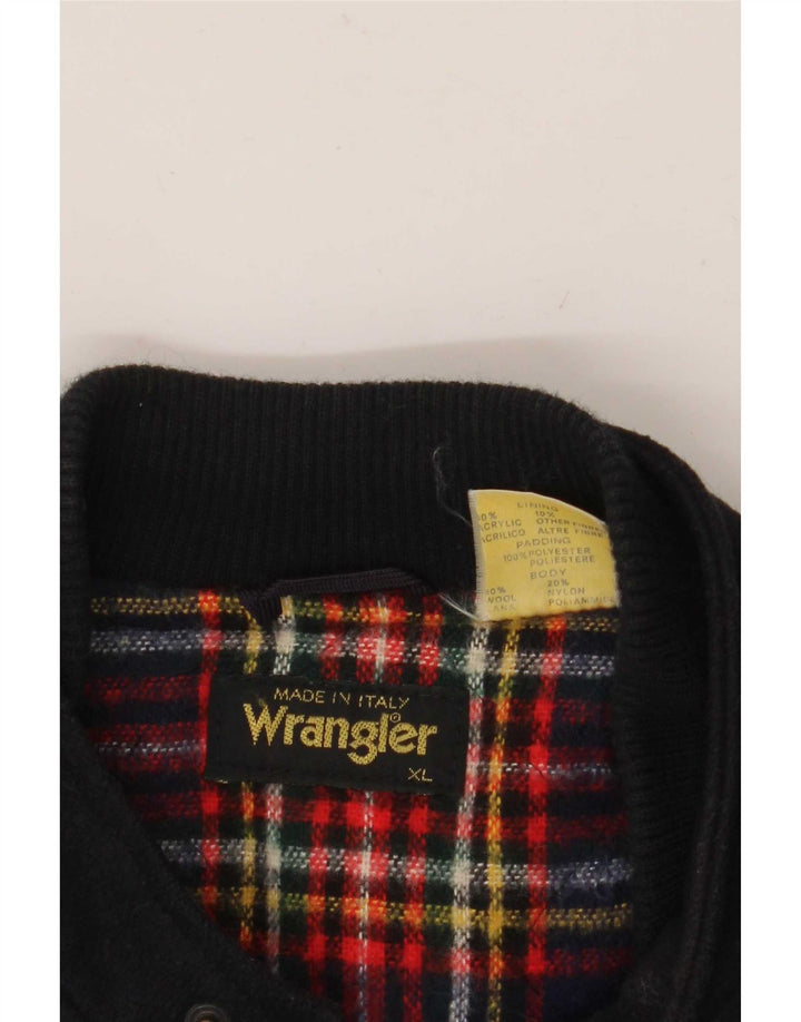 Płaszcz męski Wrangler UK 42 XL, granatowy, wełniany